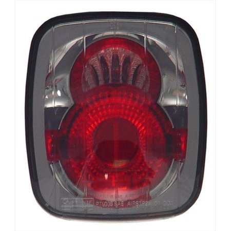 IPCW IPCW CWT-CE407CS Jeep Wrangler 1987 - 2006 Tail Lamps; Crystal Eyes Platinum Smoke CWT-CE407CS